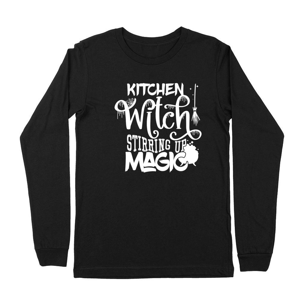 Kitchen Witch Stirring up magic Premium Long Sleeve