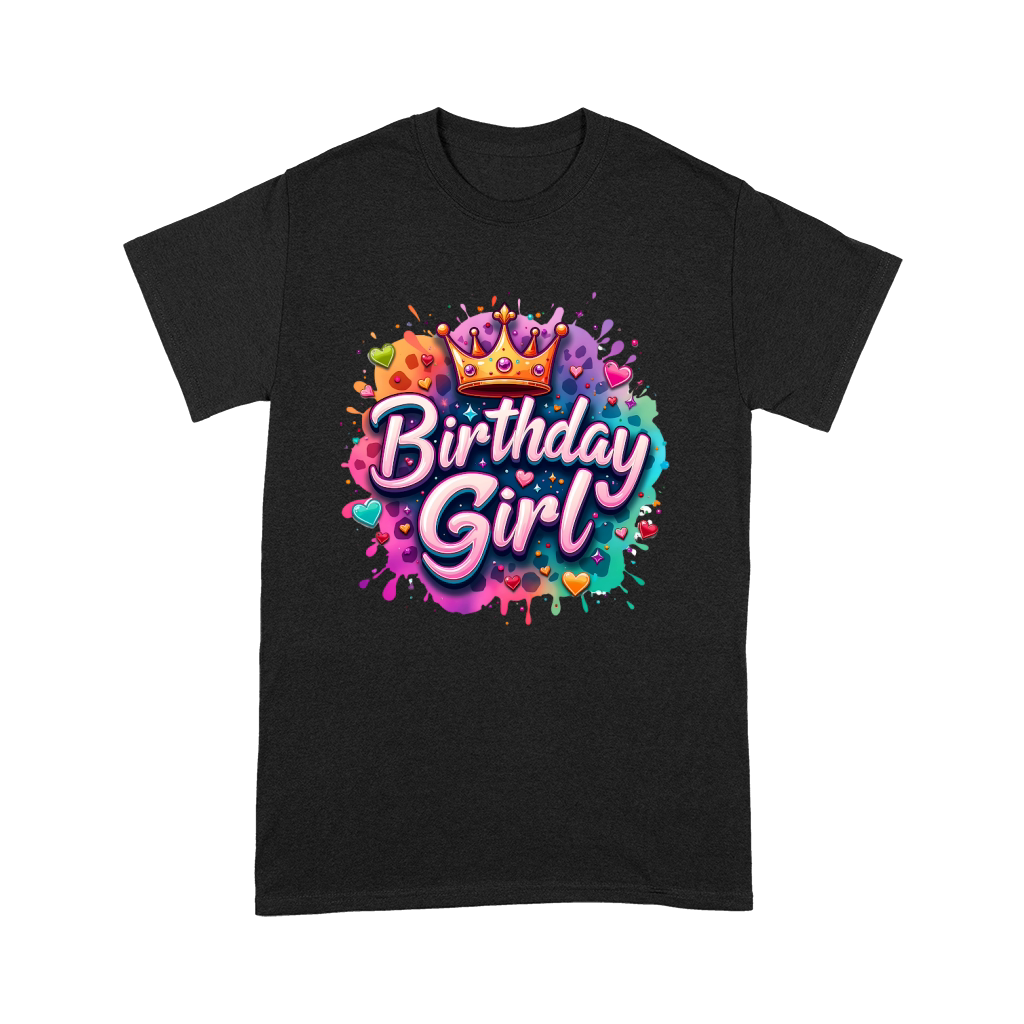 Birthday Girl with Crown 3 Premium T-shirt