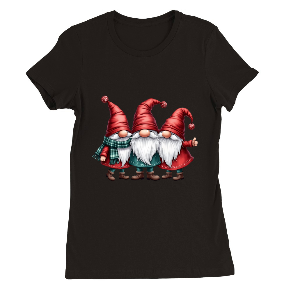 Gnome Sublimation Clipart 10 34 Premium Womens Crewneck T-shirt
