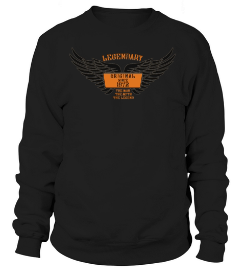 50th Birthday Vintage 1972 Original since 1972 Sweatshirt Unisex