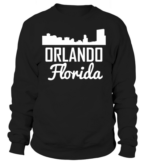 Orlando Florida Skyline Sweatshirt Unisex