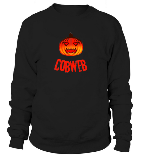 Pumpkin Cobweb Sweatshirt Unisex