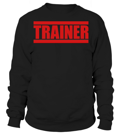 Red bar trainer Sweatshirt Unisex