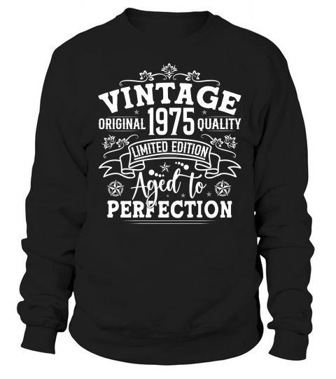 Vintage Birthday TShirt Design Bundle 1975 Sweatshirt Unisex