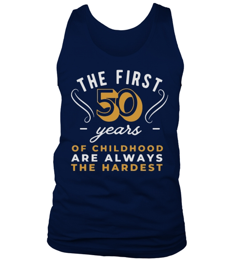 Funny 50th Birthday Tank Top Unisex
