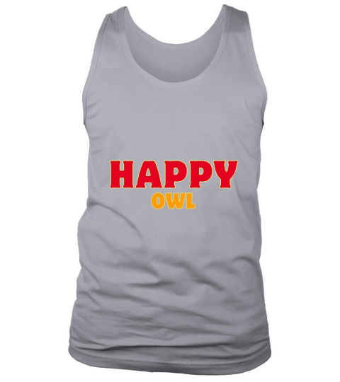 Happy owl Tank Top Unisex