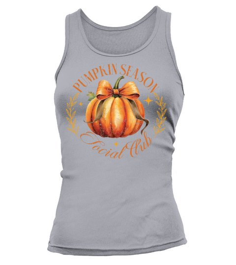Pumpkin Season Social Club Retro Tank top Woman