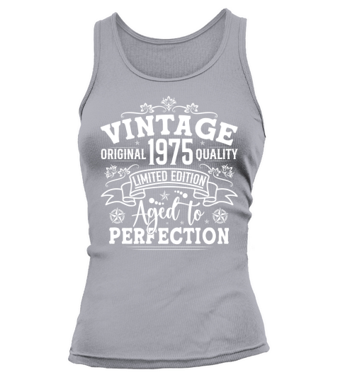 Vintage Birthday TShirt Design Bundle 1975 Tank top Woman
