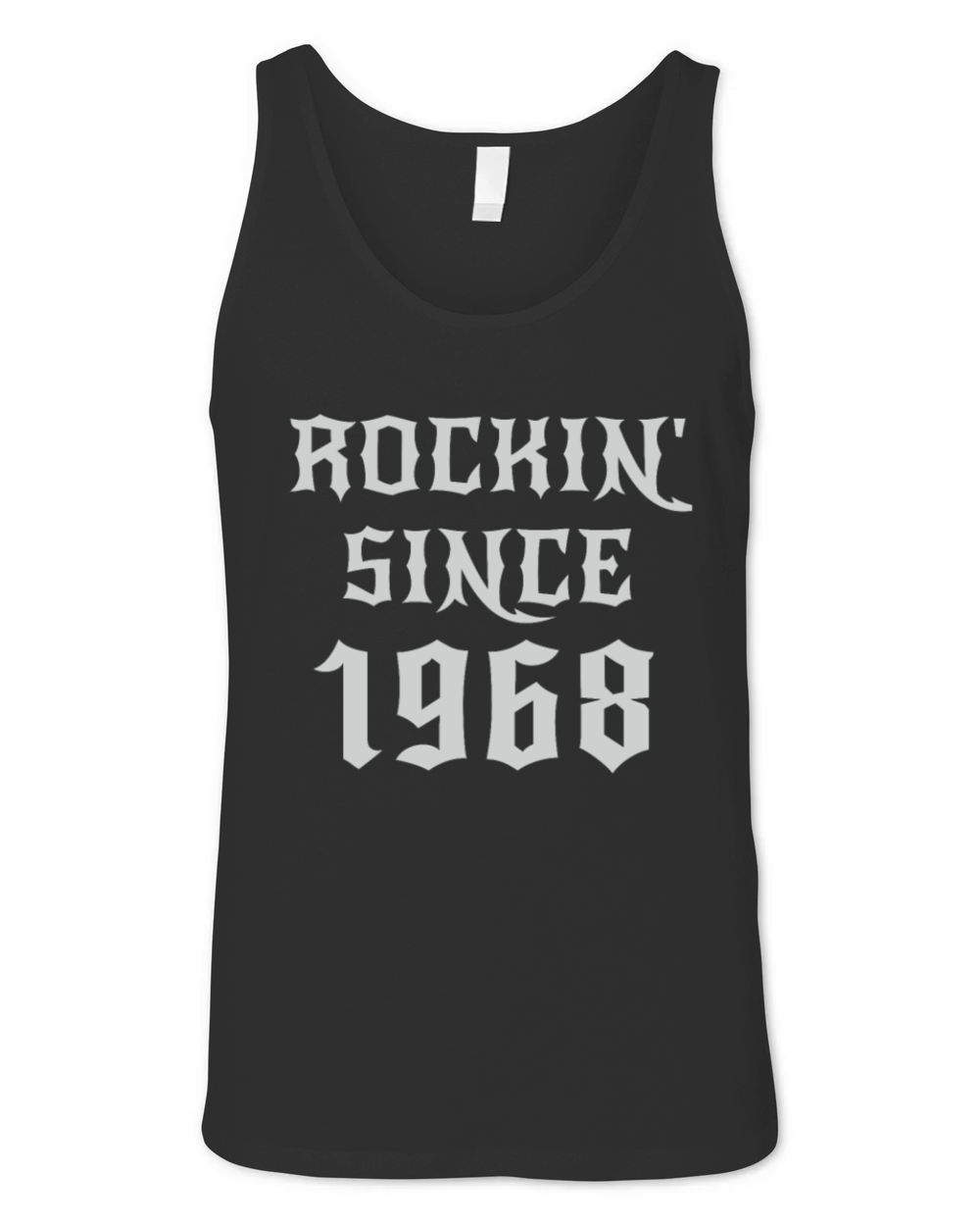 52 Year Old Classic Rock 1968 52nd Birthday Gifts Unisex Jersey Tank