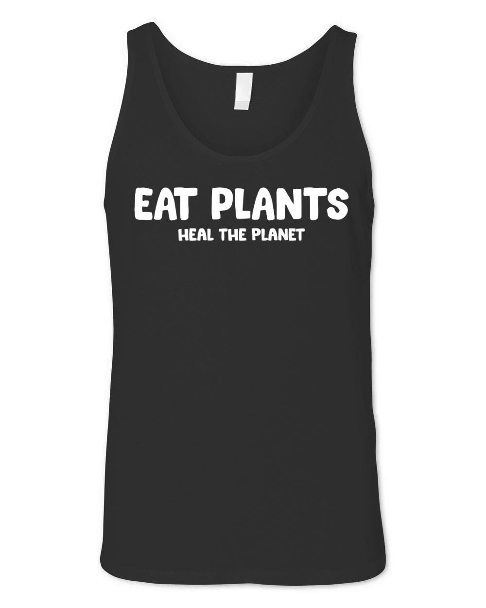 Eat Plants Heal The Planet Unisex Jersey Tank