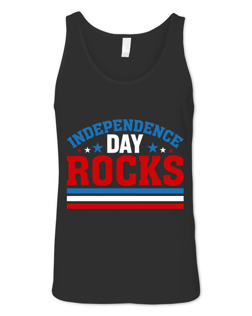 Independence Day rocks Unisex Jersey Tank