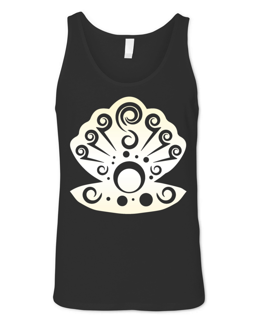 Maori Oyster Pearl Polynesian Tribal Tattoo Gift Unisex Jersey Tank