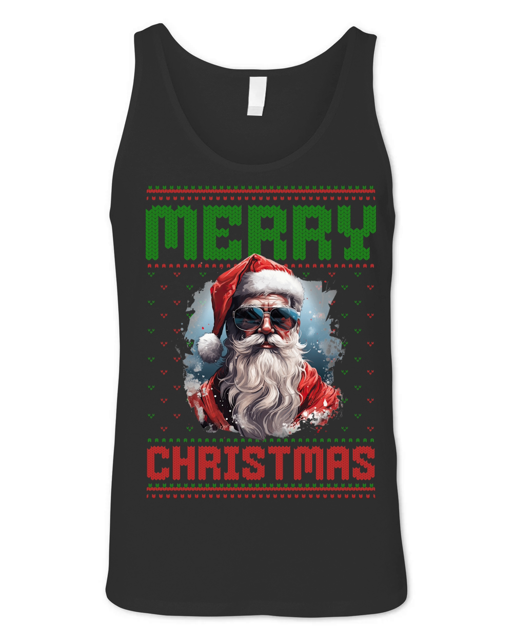 Merry christmas 59 78 Unisex Jersey Tank