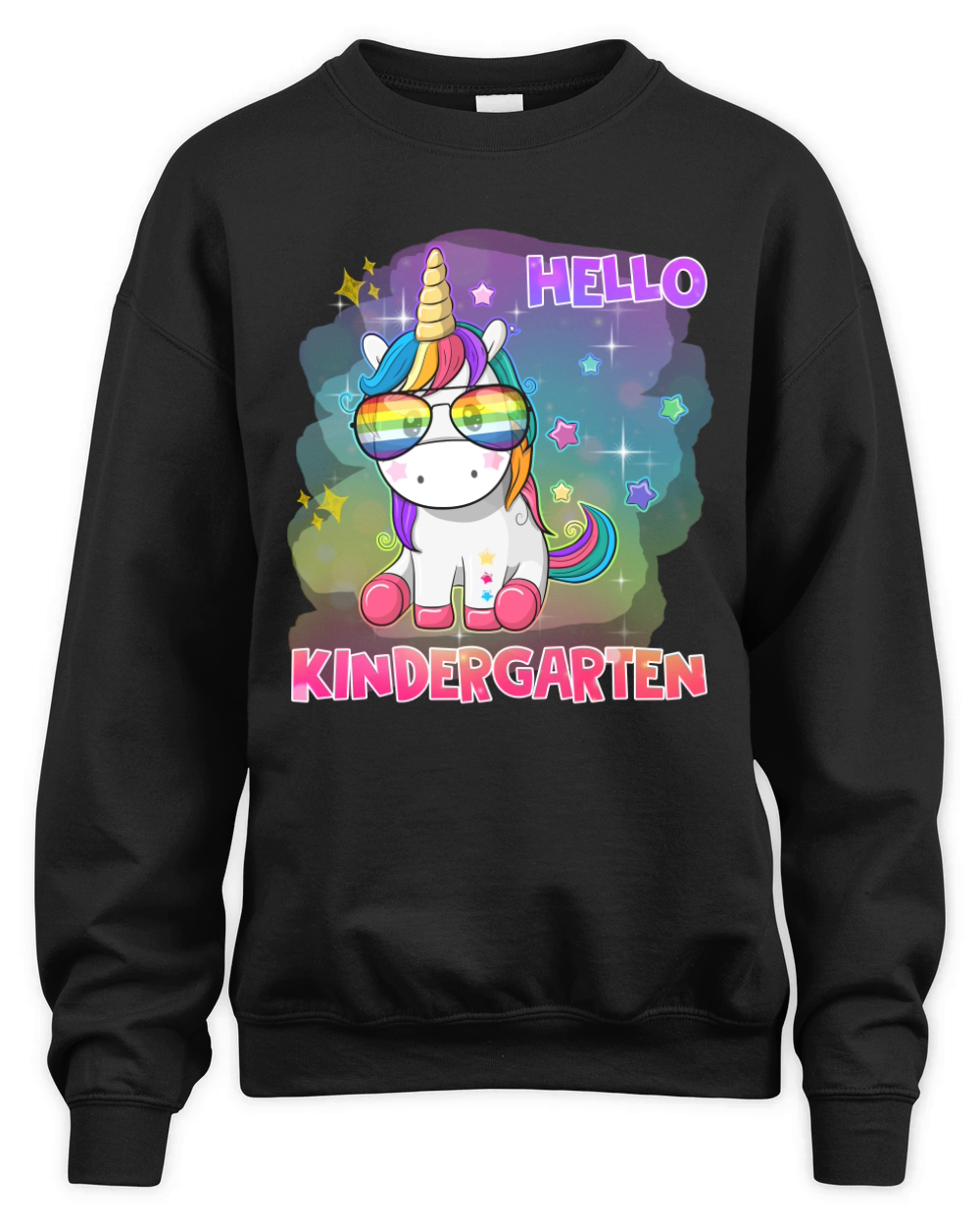 Hello Kindergarten - Back to school Unisex Premium Crewneck Sweatshirt