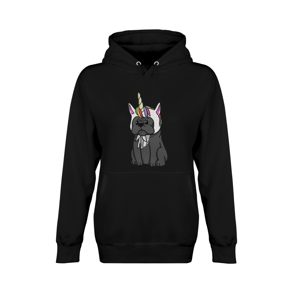 Unicorn French Bulldog Unisex Premium Pullover Hoodie