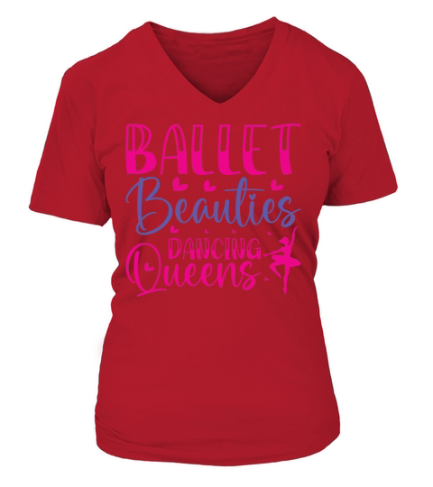 Ballet Dancer (9) V-neck T-Shirt Woman