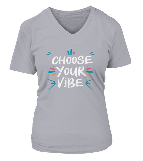Choose your vibe 2 V-neck T-Shirt Woman