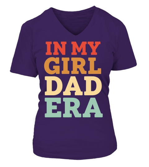 In my girl dad ERA 2 V-neck T-Shirt Woman