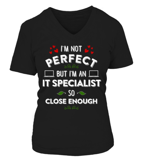 IT specialist gift idea V-neck T-Shirt Woman