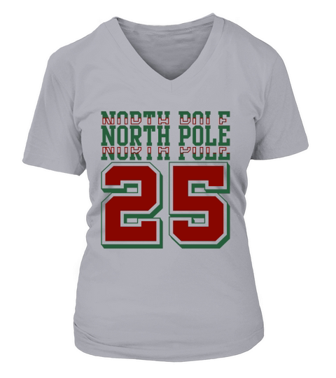 North Pole 25 V-neck T-Shirt Woman