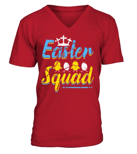 Easter Bunny V-Neck T-shirt