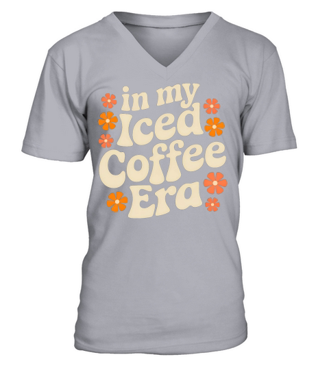 In My Iced Coffee Era V-Neck T-shirt