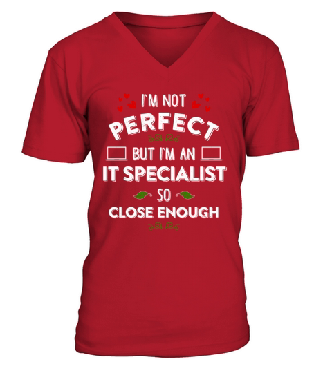 IT specialist gift idea V-Neck T-shirt