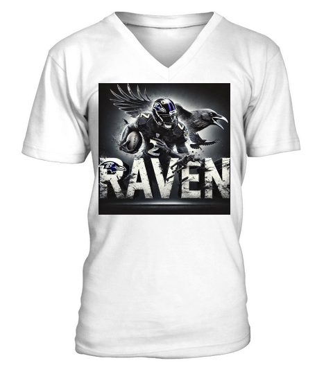 Raven V-Neck T-shirt