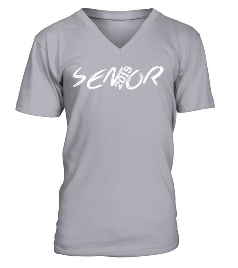 Senior 2019 Graduate V-Neck T-shirt