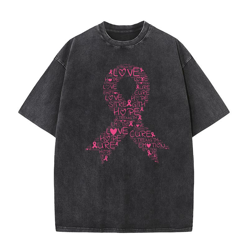 Breast Cancer Awareness Washed T-Shirt