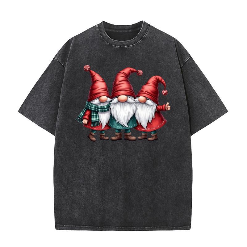 Gnome Sublimation Clipart 10 34 Washed T-Shirt