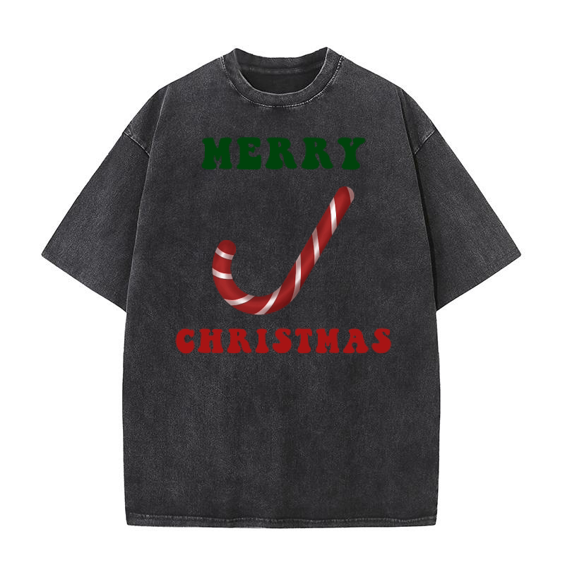 Merry Christmas 42 21 Washed T-Shirt