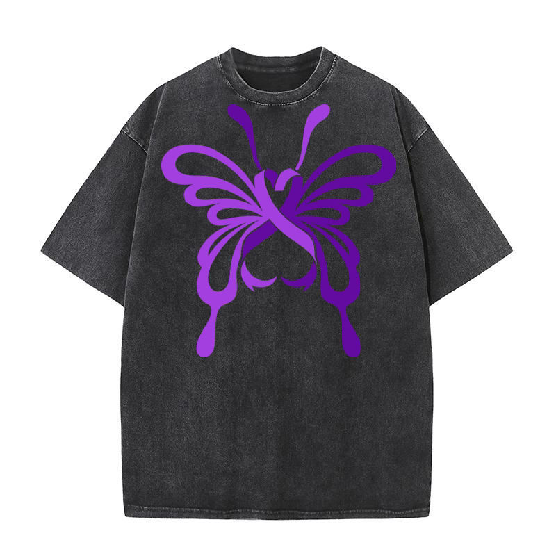 PANCREATIC CANCER AWARENESS 2 Washed T-Shirt