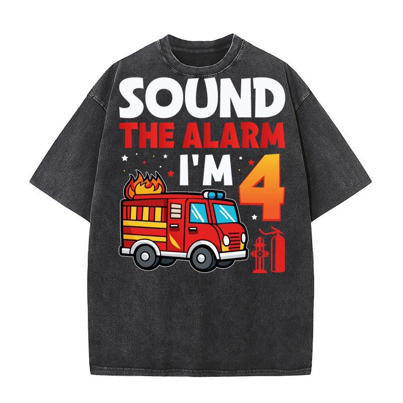 SOUND THE ALARM IM 4 Washed T-Shirt