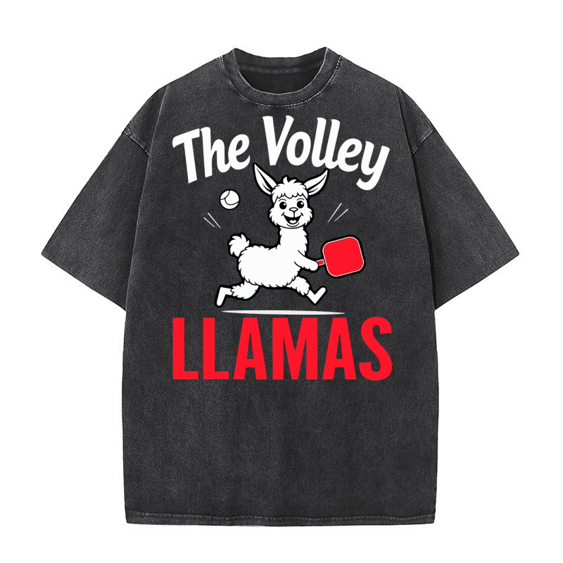 The volley llamas Washed T-Shirt