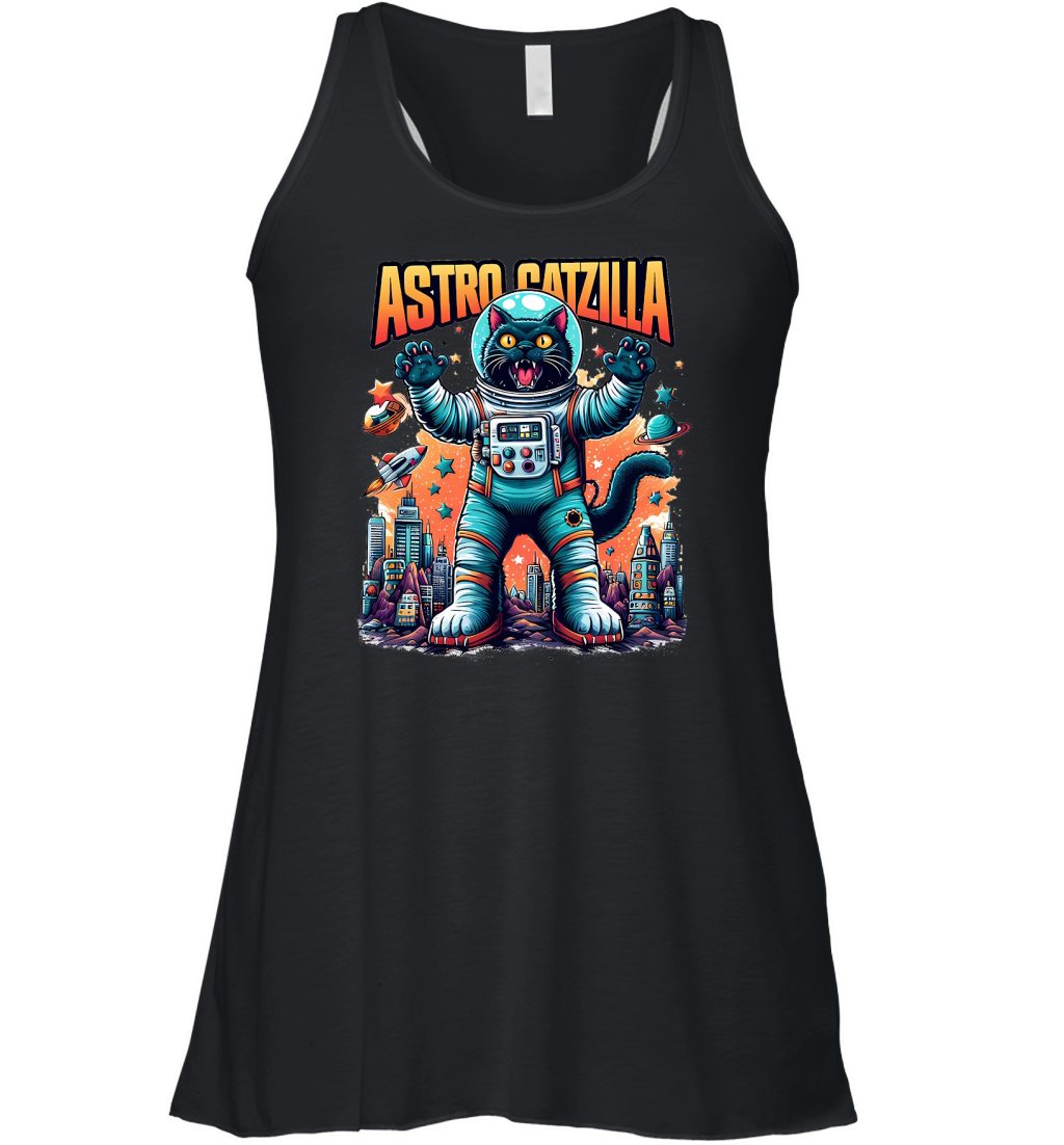 funny cat (1) Women's Flowy Tank Top