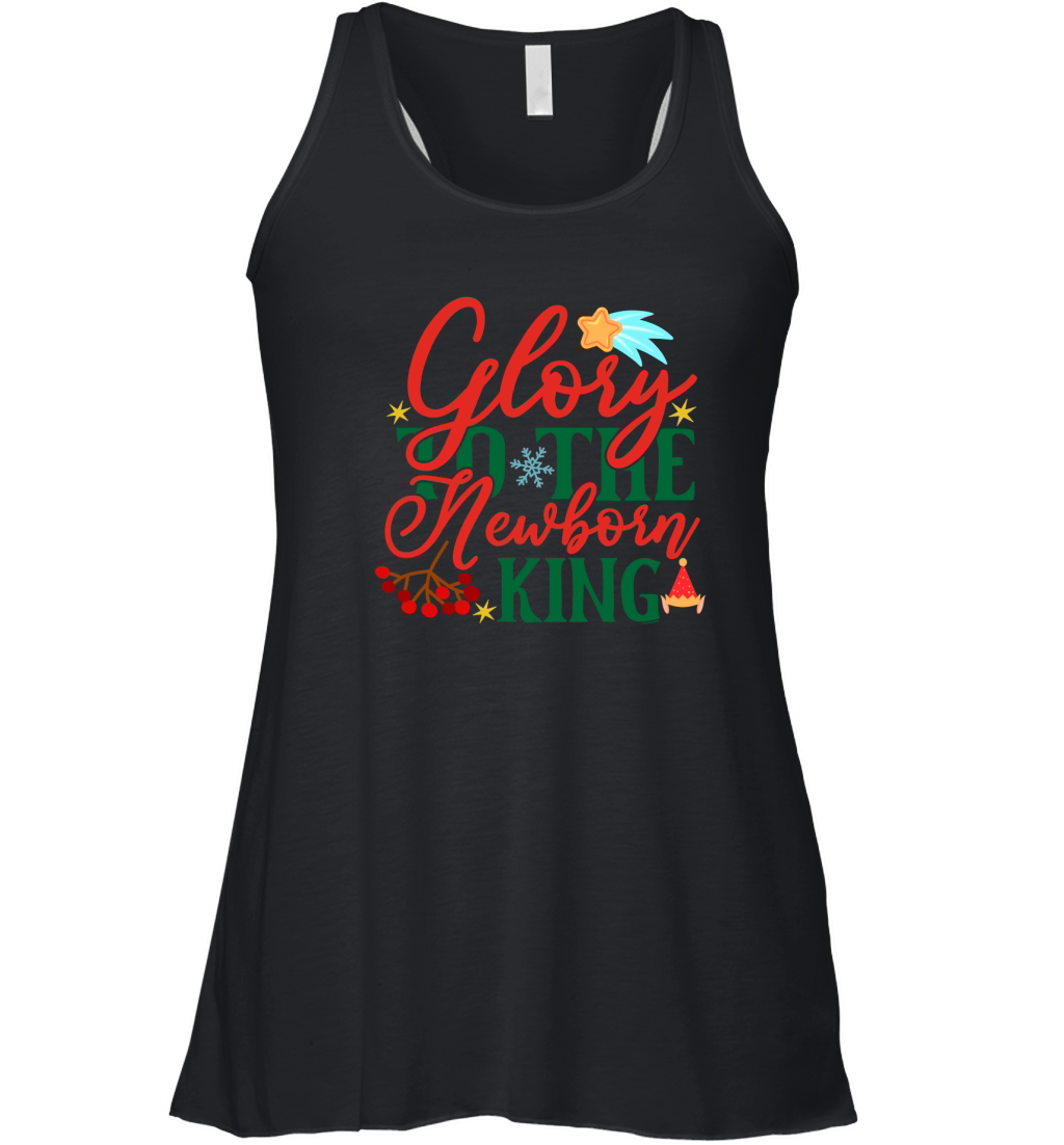 Glory To The Newborn King Women's Flowy Tank Top