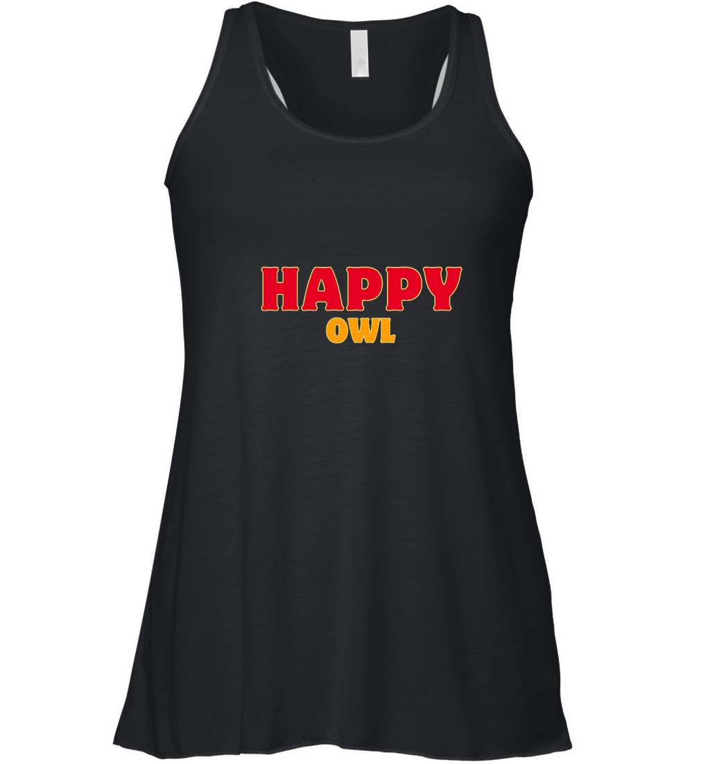 Happy owl Women's Flowy Tank Top