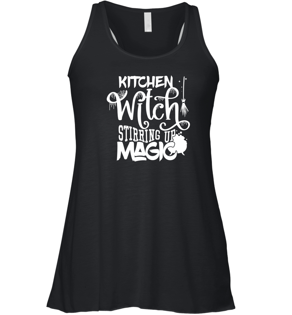 Kitchen Witch Stirring up magic Women's Flowy Tank Top