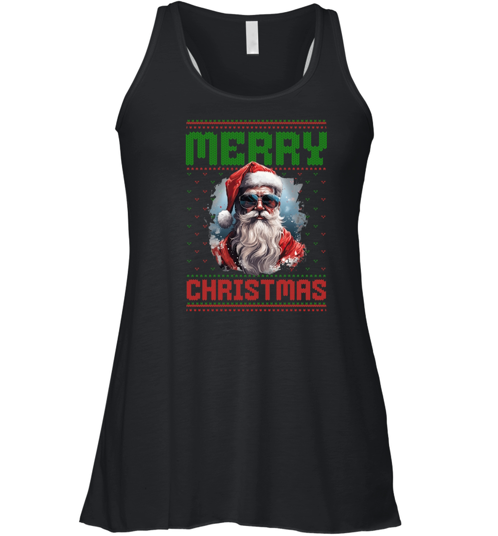Merry christmas 59 78 Women's Flowy Tank Top