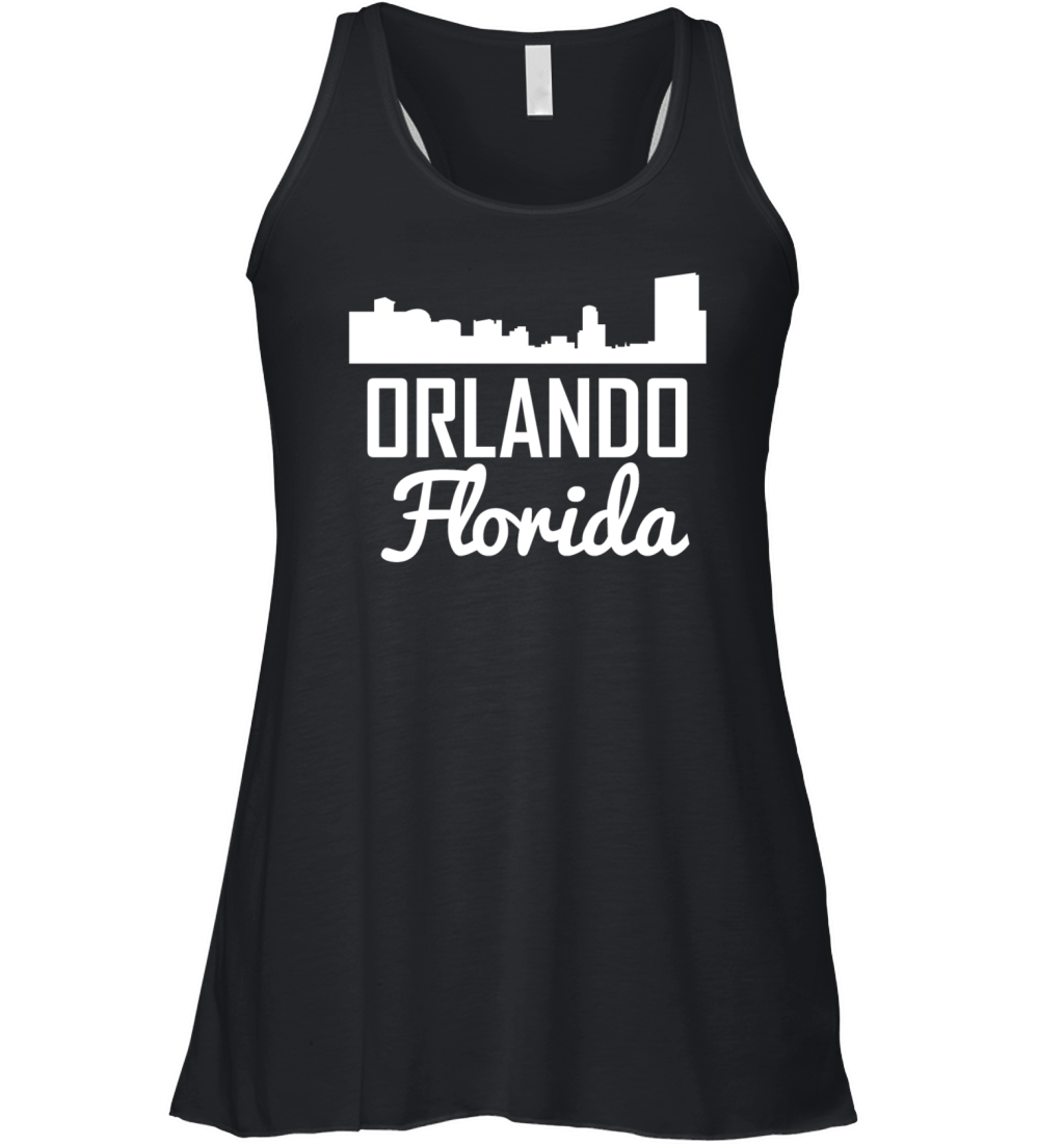Orlando Florida Skyline Women's Flowy Tank Top