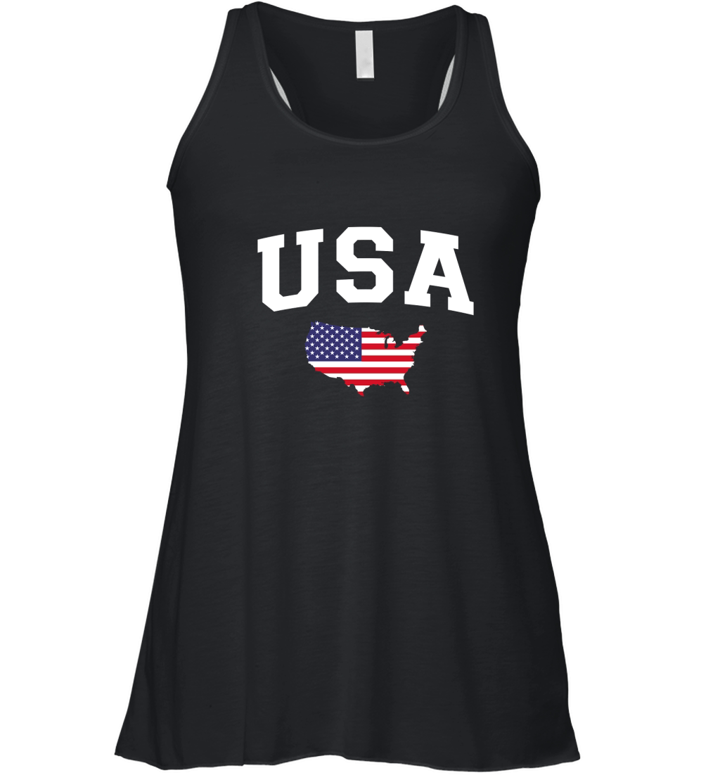 USA Patriotic 11 Women's Flowy Tank Top