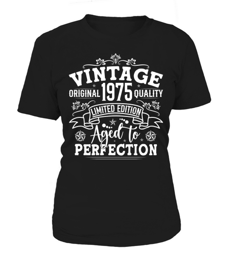 Vintage Birthday TShirt Design Bundle 1975 Women's T-Shirt