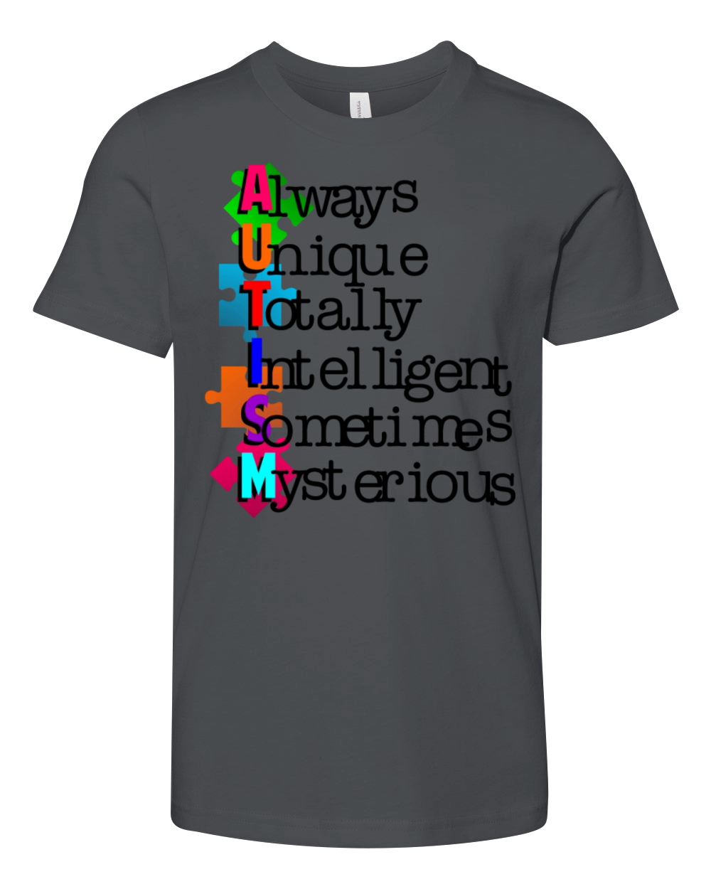 autism Youth Unisex Jersey Tee