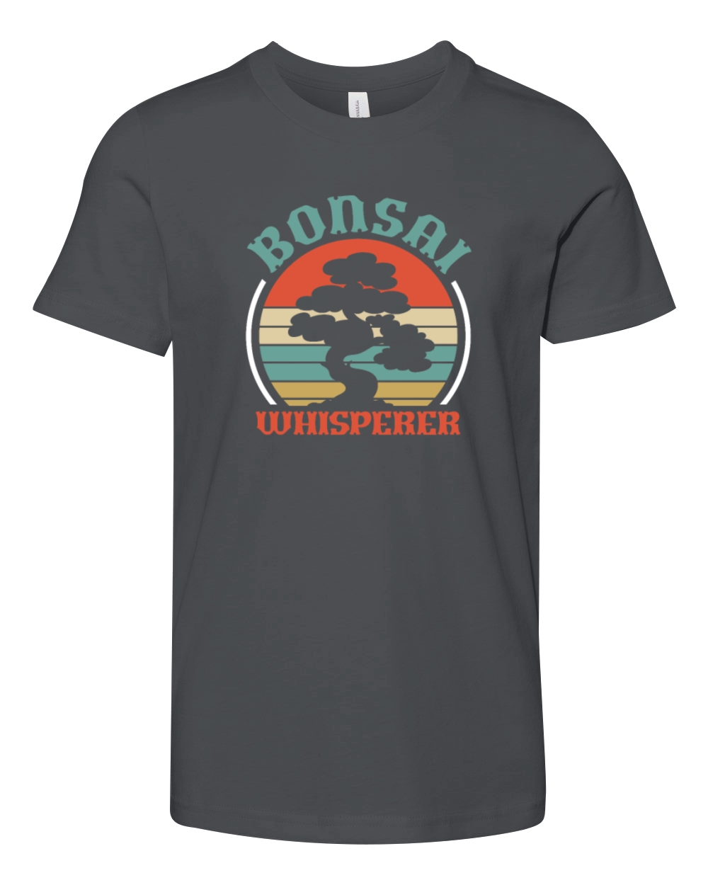 Bonsai Whisperer Retro Vintage Youth Unisex Jersey Tee