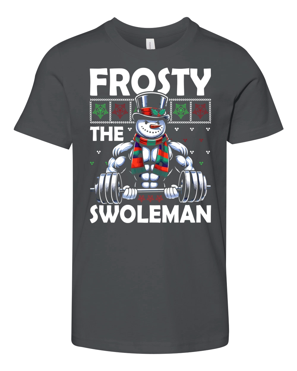 Frosty The Swoleman Youth Unisex Jersey Tee