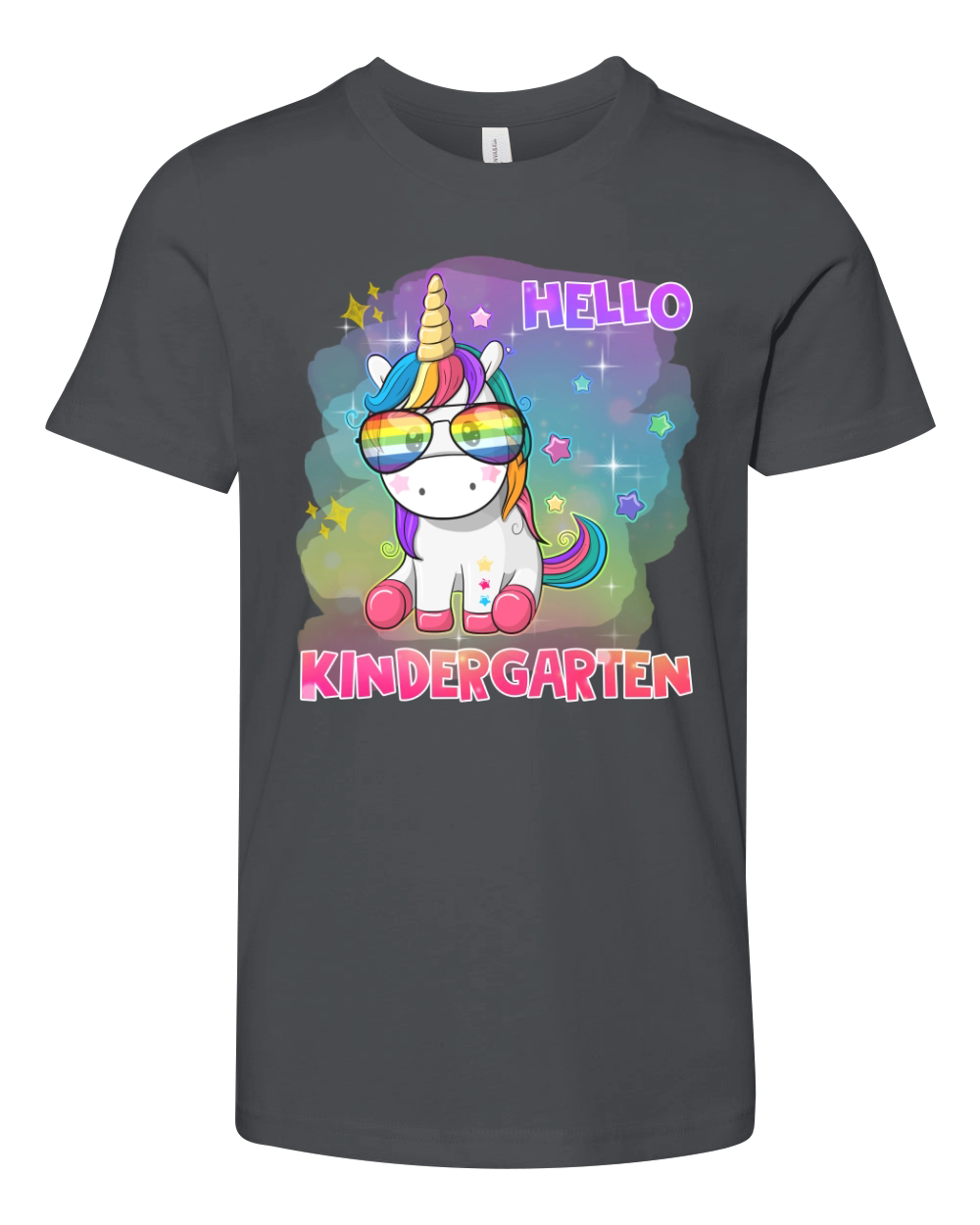 Hello Kindergarten - Back to school Youth Unisex Jersey Tee
