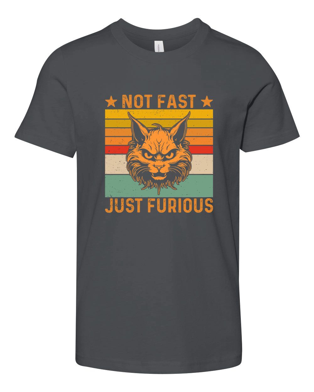 NOT FAST JUST FURIOUS Youth Unisex Jersey Tee