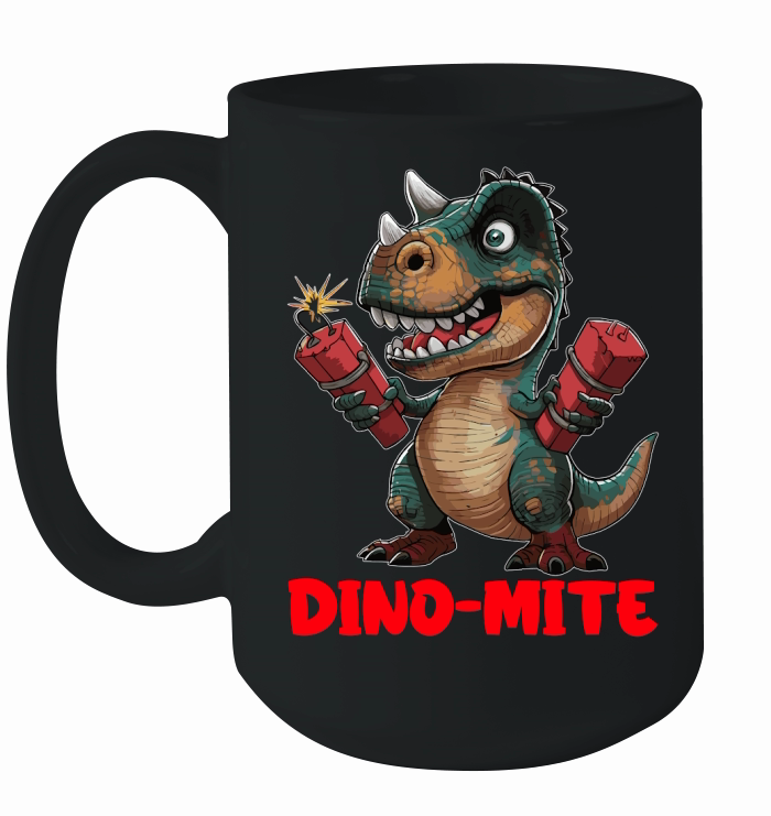 Dino mite Ceramic Mug