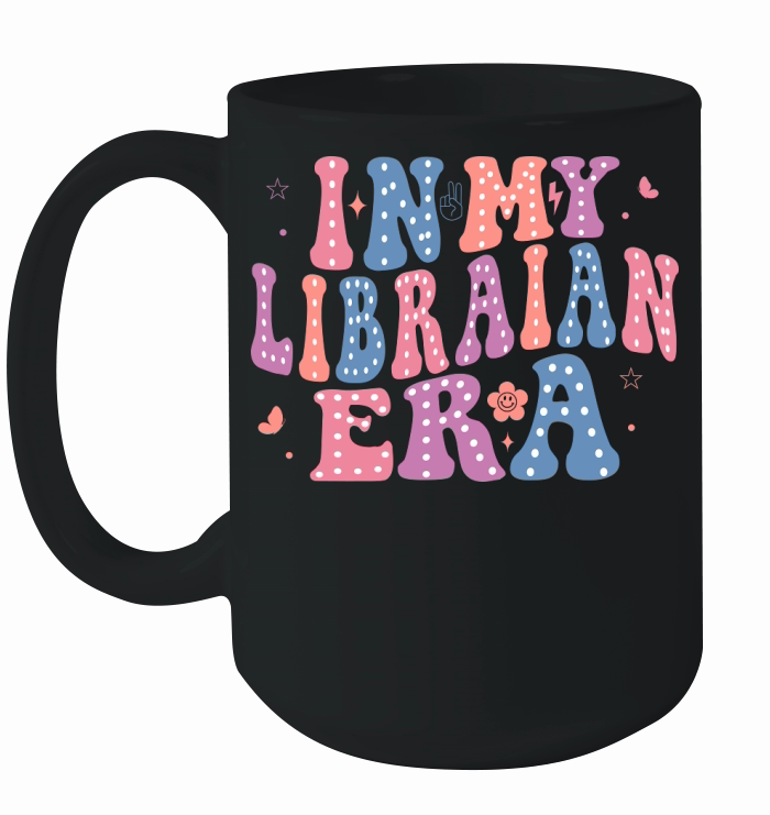 In My Librarian Era wavy02 Ceramic Mug